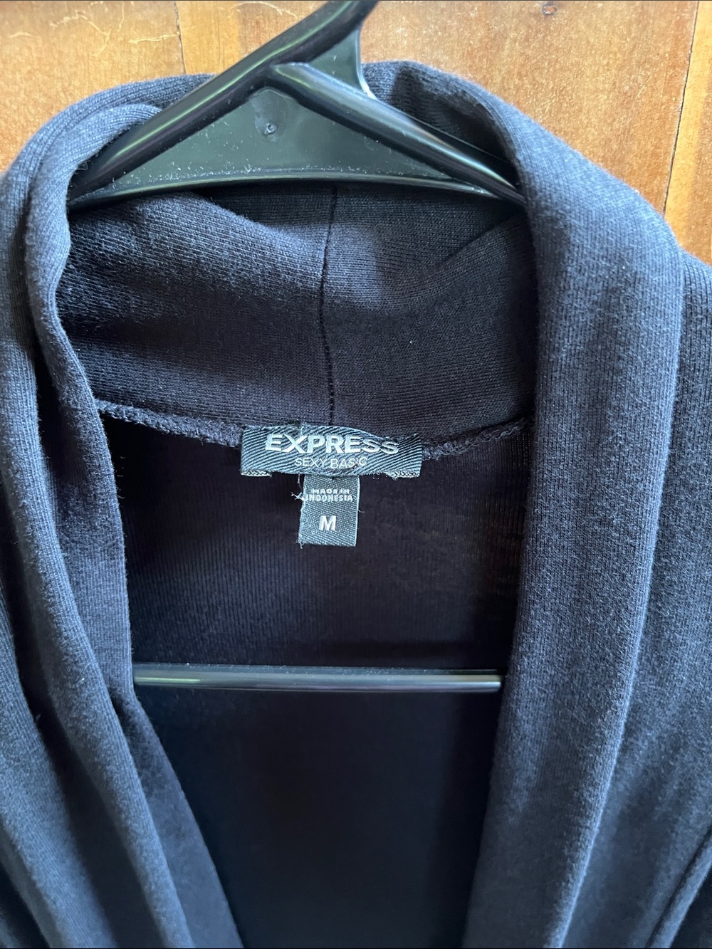 Express women’s Black Cardigan Cotton Knit